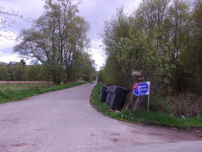 Photo A3 Access lane to Sunnyside Duff's Hill From Auchlunies. c2014