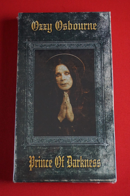 Ozzy Osbourne Prince of Darkness Rare 4 CD Collector Box Set Book