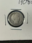 1908-O Barber Dime 10C Silver Key Date New Orleans Mint 90% Silver US Coin