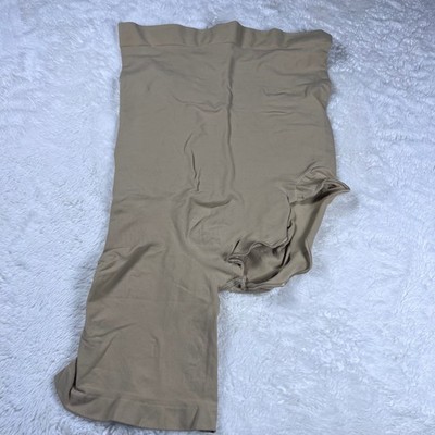 SKIMS Sculpting Shorts High Waisted Smoothing Compression Beige Size 3XT NWOT