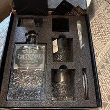 New Kollea Whiskey Decanter Set For Grandpa