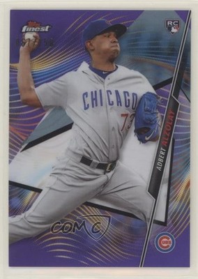 2020 Topps Finest Purple Refractor 67/250 Adbert Alzolay #43 Rookie RC 0c2y