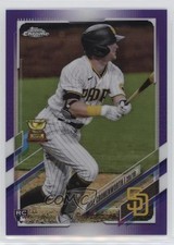 2021 Topps Chrome Purple Refractor 131/299 Jake Cronenworth #49 11b4
