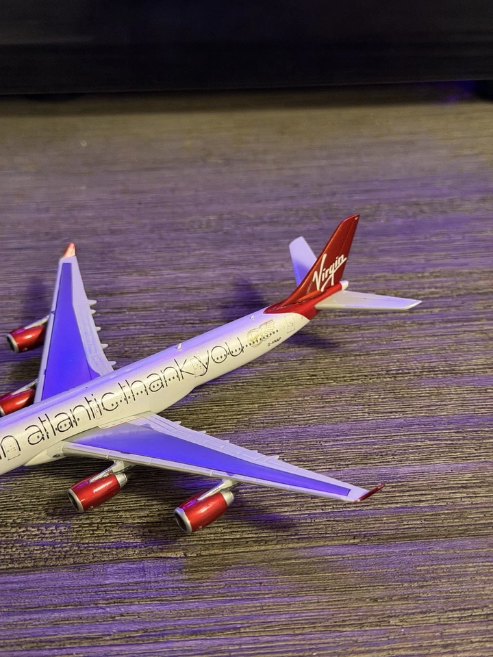 GeminiJets Virgin Atlantic Airbus A340-600 GJVIR1766 - Image 4 of 4