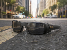 Oakley GASCAN Sunglasses OO9014-4360 Matte Black Frame W/ PRIZM Black Lens