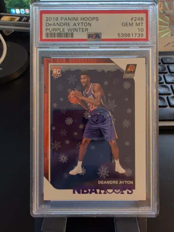 2018-19 Panini NBA HOOPS DeAndre Ayton #248 (RC) PSA 10 GEM MINT