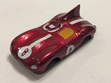 TYCO S 1964 JAGUAR D TYPE RED BODY ONLY HO SCALE