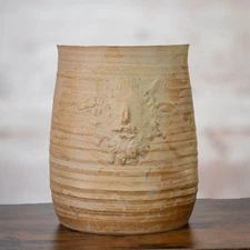 Rare 1964 Bennington Potters Satyr Vase | David Gill & Leonard Baskin Collab