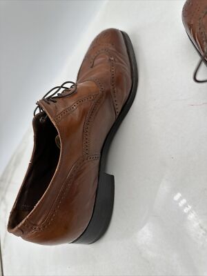 Vintage Florsheim Brogue Shoes Wingtip 60s 33315 Size 9 D  display picture 1