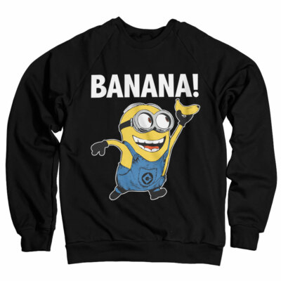 Licenza Ufficiale Minions Banana! Felpa S-XXL Taglie