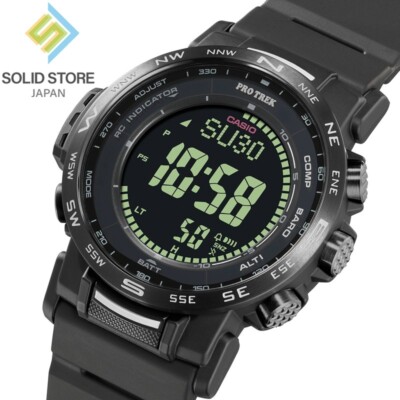 CASIO PRO TREK PRW-35Y-1BJF Climber Line Triple Sensor Radio Solar Watch 44.6mm