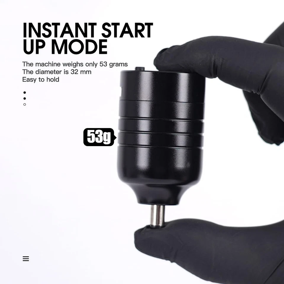 Dragonhawk Wireless Cartridge Tattoo Machine Kit Pen Rotary Tattoo Machine - Image 2 of 4