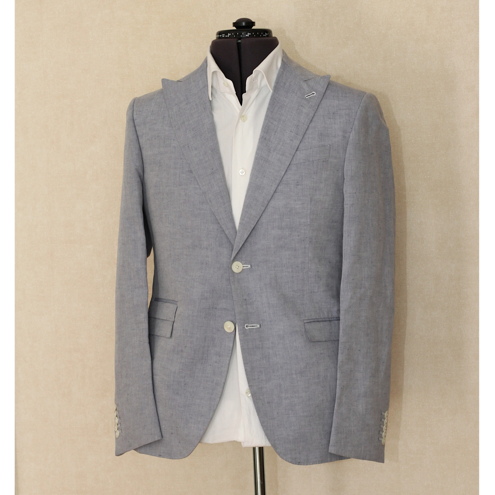 NWT ,295 Corneliani Two Button Linen Cotton bluee Sport Coat 38 48 NWT ,295 Corneliani Two Button Linen Cotton bluee Sport Coat 38 48