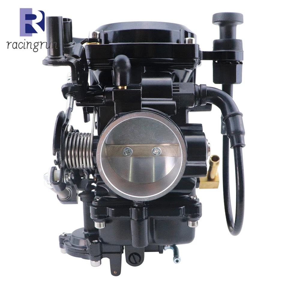 Carburador CV40 para Harley-Davidson Softail 1988-2017 y cable de acelerador de 51"" Foto 2 de 4