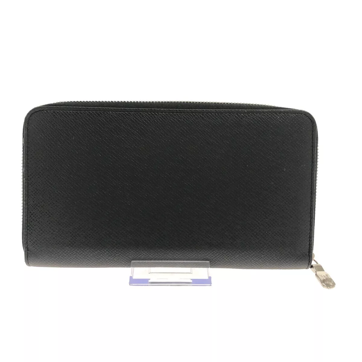 Auth LOUIS VUITTON Organizer Zippy NM M30056 Ardoise Taiga CA4270