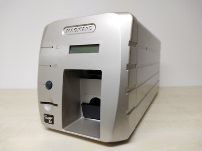 MAGICARD Tango 2e beidseitiger Ausweisdrucker & Netzteil - hinterer Kartentrichter fehlt