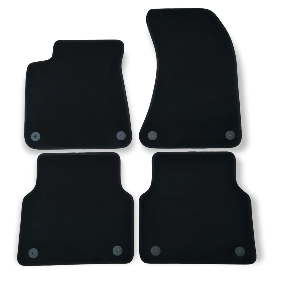 Alfombrillas de terciopelo de calidad OEM para SWB Audi A8 2009-2017 Foto 3 de 4
