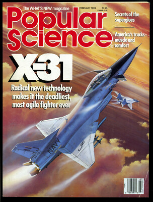 Popular Science - 1989 - Februar - In Englischer Sprache - X 31 --
