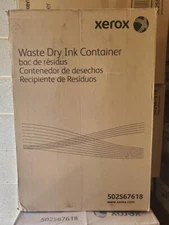 One Case of 3 Genuine Factory Sealed Xerox 502S67618 Waste Containers - 3 Wastes