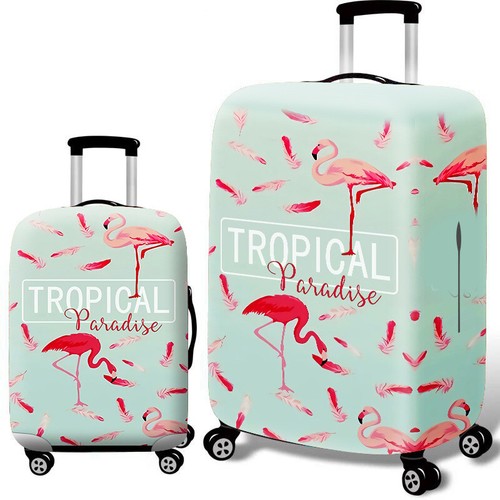 Printed Travel Suitcase Protective Cover Luggage Protector Elastic Dust proof - Picture 30 of 42