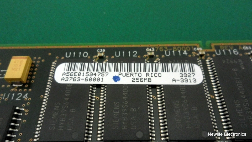 HP A3763-69001 256MB PC-133 SDRAM Server Memory A3763-60001 - Image 2 of 3