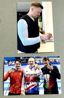 Olympische Spiele 2020 Schwimmen 100m Brust In-person Foto 10x15 Autogramm