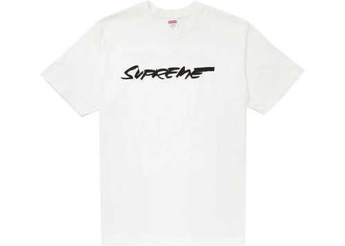Supreme White Futura Logo \