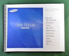 Samsung ST65 ST67 Instruction Manual: Full Color 108 Pages  Protective Covers