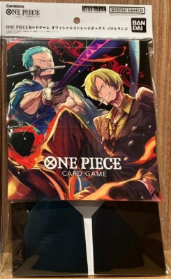 one piece card game zoro and sanji STARTER DECK SIDE & ST-12  JumpIchiban clear acrylic holder that perfectly accentuates the stunning visual design and character artwork BANDAI ONE PIECE Card Game