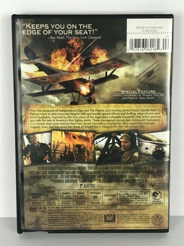 Flyboys (DVD, 2007, Widescreen) - Picture 2 of 4