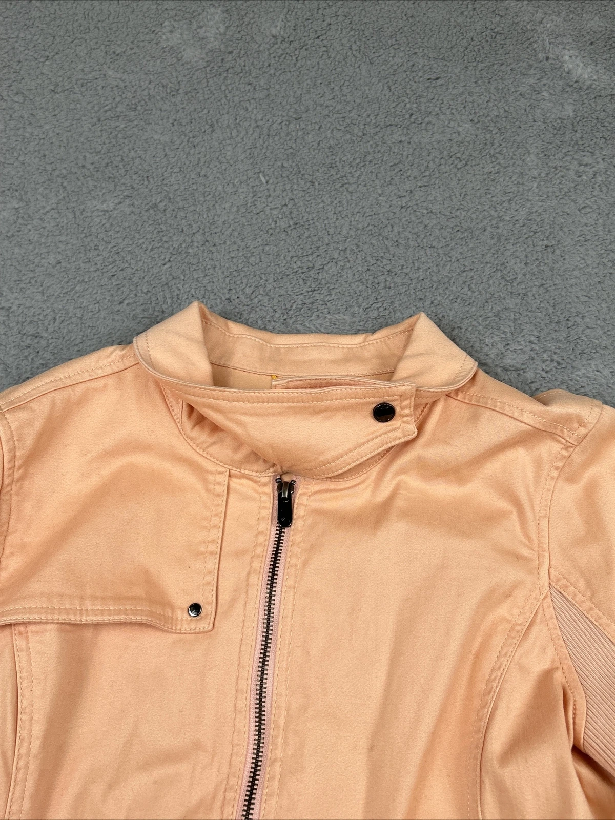 lole softshell lined zip up logo jacket