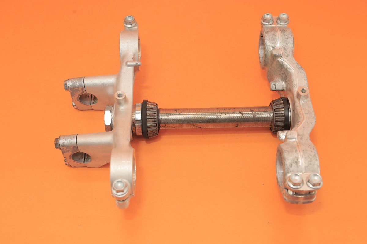 1992 92-97 KX80 KX 80 OEM Triple Tree Clamp Set Steering Stem Fork