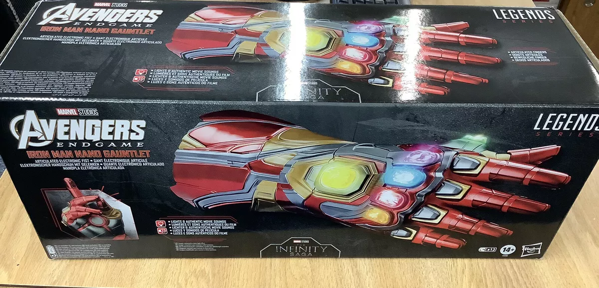 Marvel Legend Series Avengers End Game Iron Man Infinity Gauntlet