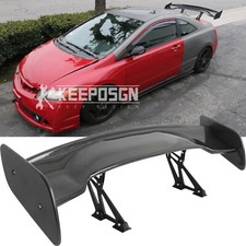 For 2006-2011 Honda Civic 2 Door Coupe 57 Rear Spoiler Gt Wing Carbon Fiber