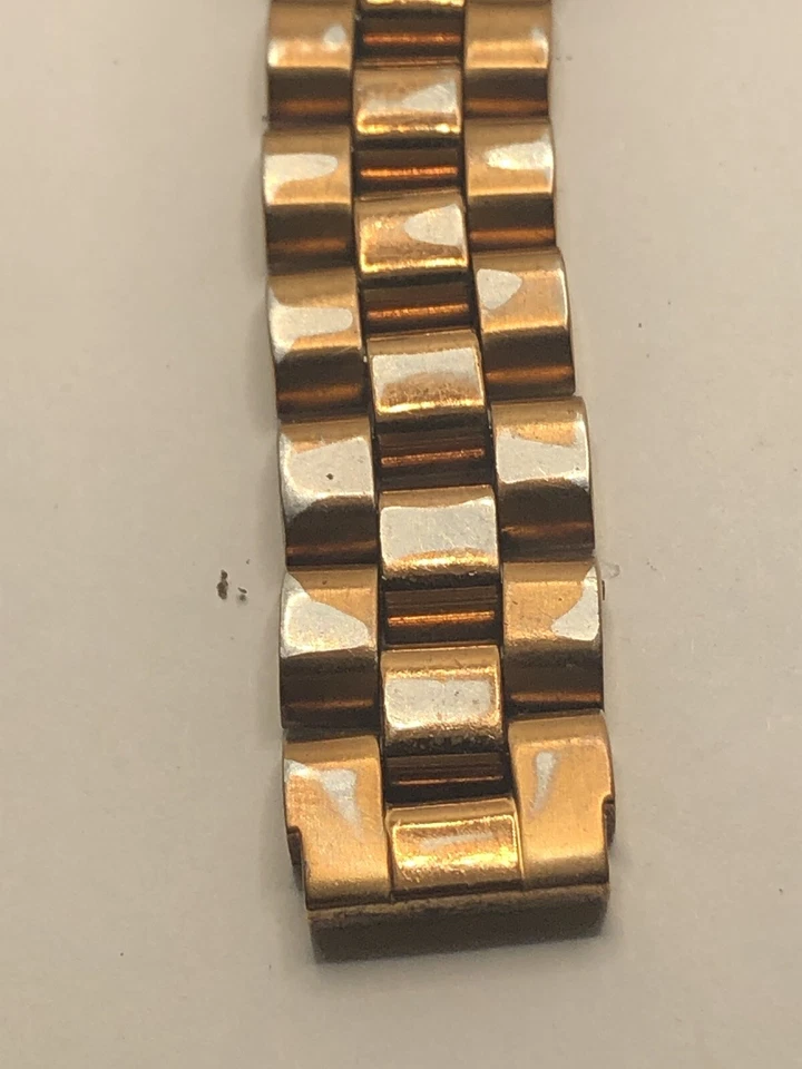 Caja de piezas de reloj Marc Jacobs 36 mm correa de cierre de cristal 16 mm oro rosa GY225 Foto 3 de 4