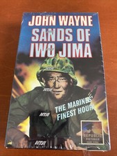 Sands Of Iwo Jima Betamax Not VHS Perfect Condition John Wayne WWII Beta SHRINK