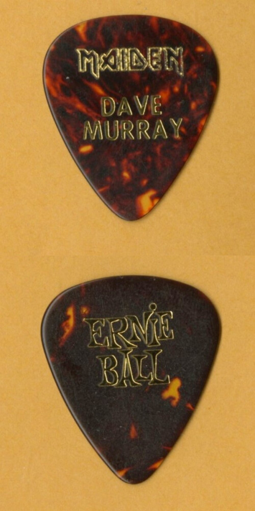 Iron Maiden 2003 Dance of Death concert tour Dave Murray Guitar Pick