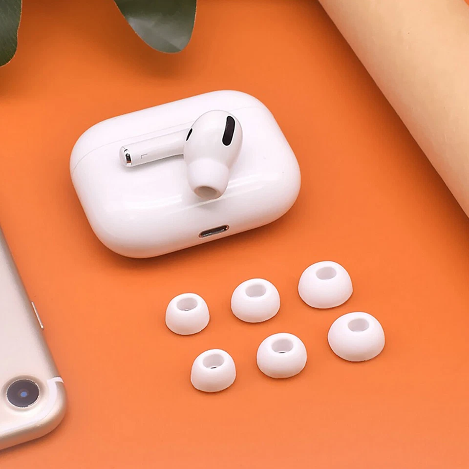 1Pair For Apple Airpods Pro Ear Tips Replacement Accessories Cover (S/M/L) - Image 3 of 4