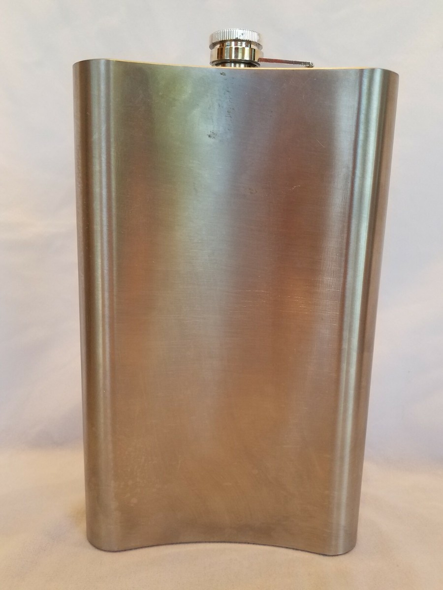Flacon 64 Oz En Acier Inoxydable – Bklyn Steel Co – Jumbo Pour Fête – Avec Couvercle