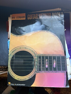Hal Leonard Guitar Method Book 1 by Schmid, Will; Koch, Greg USED