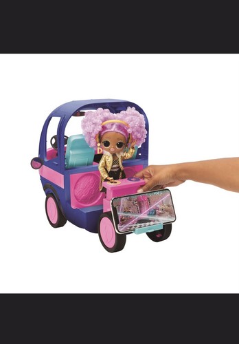 Glamper Moda Camper Casa de Muñecas LOL Sorpresa OMG 4 en 1 con 55 Sorpresas Azul - Imagen 4 de 7