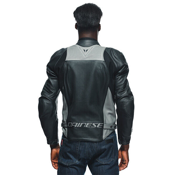 5% Off DAINESE Racing 4 Perforated Black/Grey Leather 5% Off DAINESE Racing 4 Perforated Black/Grey Leather