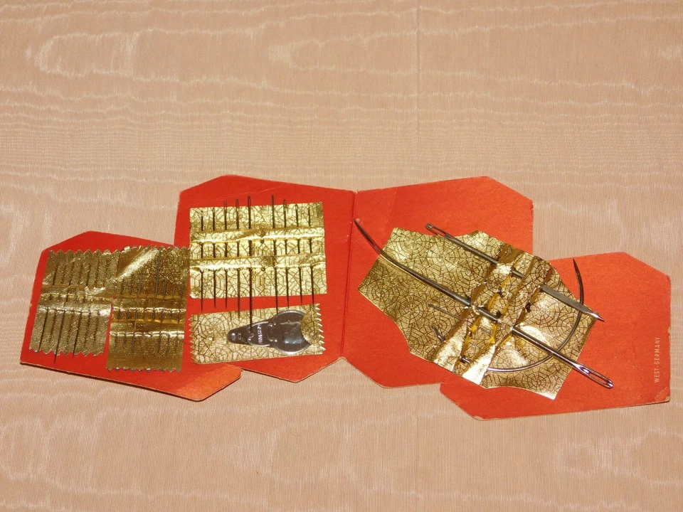 KIT DE COSTURA DE AGUJA PUBLICITARIA BOLSAS DE TÉ LIPTON DE COCINA DE COLECCIÓN ALEMANIA OCCIDENTAL Foto 2 de 4