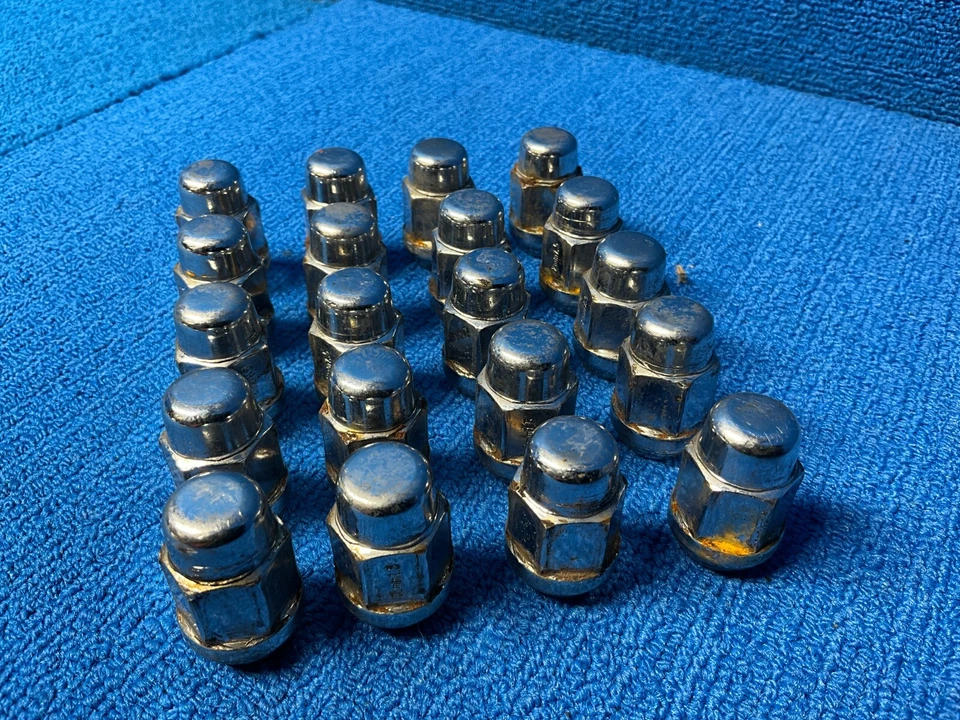 2013 - 2016 FORD FUSION WHEEL LUG NUT BOLT COVER CAP SET OF 20 OEM 12x1.5 mm - Image 3 of 4