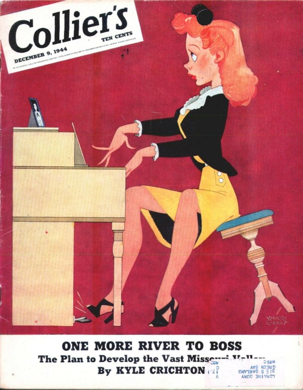COLLIER'S MAGAZINE December 9, 1944 100% Complete
