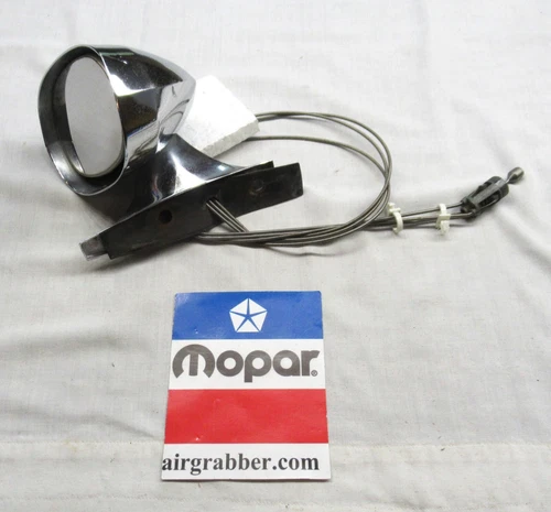 71 72 Charger SE Rallye Road Runner Satellite driver chrome sport side mirror