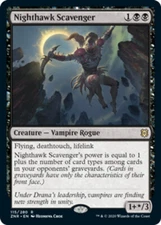 x1 Nighthawk Scavenger R MTG Zendikar Rising M/NM, English