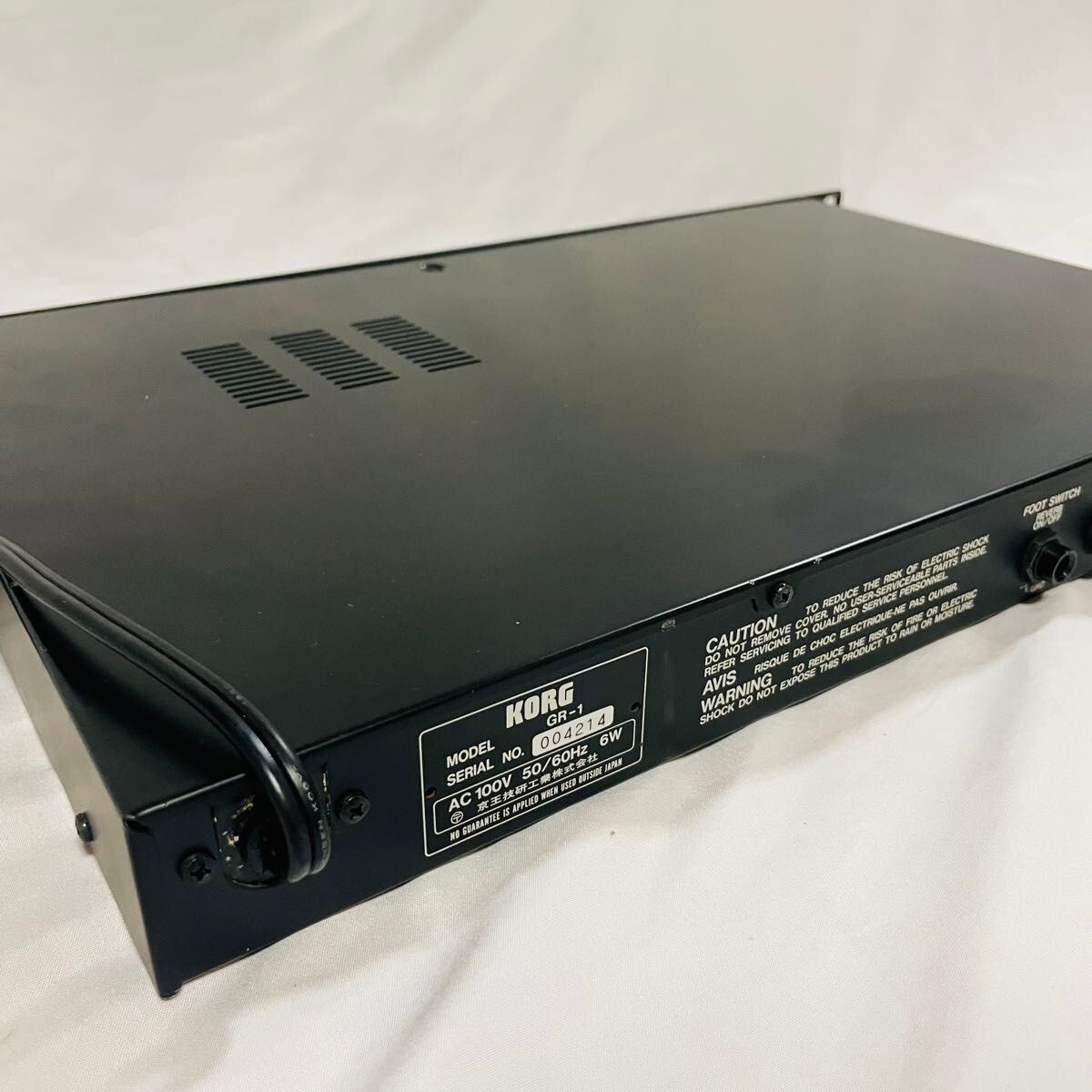 KORG gr-1 スプリングリバーブ　spring reverb Korg GR-1 Gated Reverb Analog Spring Reverb Vintage Guitar