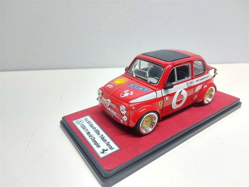 Fiat 500 Abarth 695SS Tributo Ferrari F2004 F1 World Champion - 1/18 Artigianale - Foto 3 di 8