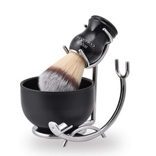 Deluxe Shaving Kit for Men, 3 in 1 Shaving Set Includes Shaving Brush, Shaving B